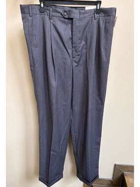 Alan Flusser men’s wool dress pants